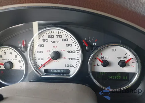 2005 Ford F-150 Lariat/Xlt из США, поврежденный, VIN 1FTPW125X5KD47195